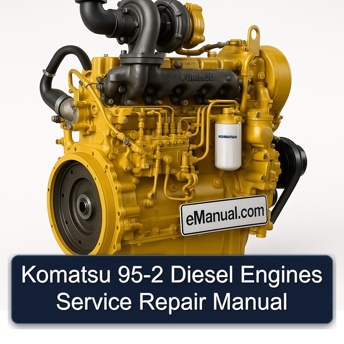 Komatsu 95 2 Diesel Engines Service Repair Workshop Manual PDF