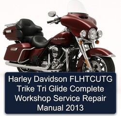 2013 Harley Davidson Servi Car Flhtcutg Trike Tri Glide Service Repair Workshop Manual PDF