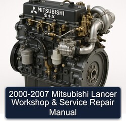 2000-2007 Mitsubishi Lancer Service Repair Workshop Manual PDF