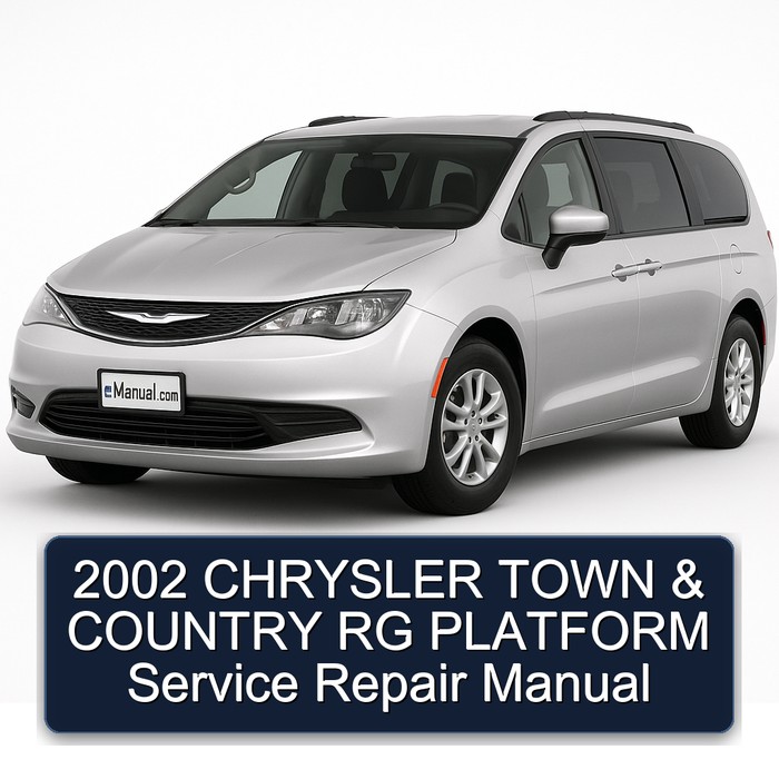 2002 Chrysler Minivans Series Town Country RG Platform Service Repair Workshop Manual PDF