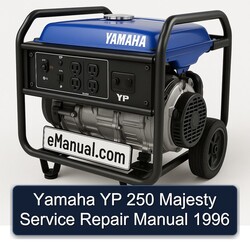 1996 Yamaha YP 250 Majesty Service Repair Workshop Manual PDF