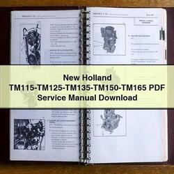 Manual de Reparación y Servicio New Holland TM115-TM125-TM135-TM150-TM165