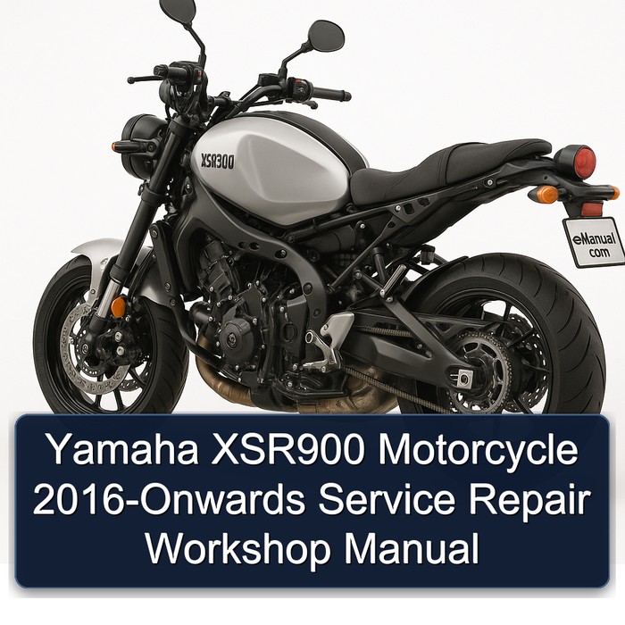 2016 Yamaha XSR900 Motorcycle -onwards Service Repair Workshop Manual PDF