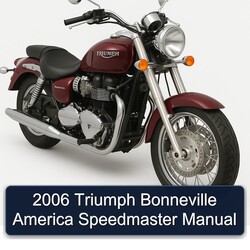 2006 Triumph Speedmaster Bonneville America Service Repair Workshop Manual PDF
