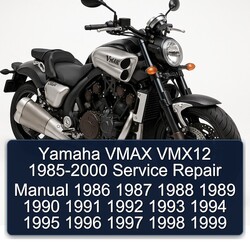 1985-2000 Yamaha Vmax VMX12 Service Repair Workshop Manual PDF