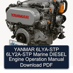 Yanmar 6LYA-STP 6LY2A-STP Marine Diesel Engine Operation Service Repair Workshop Manual PDF
