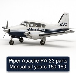 Piper Apache PA-23 Parts All Years 150 160 Catalog PDF