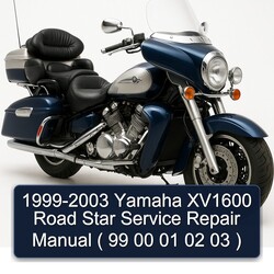 1999-2003 Yamaha BT1100 Bulldog XV1600 Road Star ( 99 00 01 02 03 ) Service Repair Workshop Manual PDF