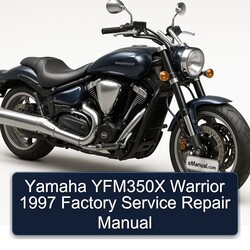 1997 Yamaha Warrior YFM350X Service Repair Workshop Manual PDF