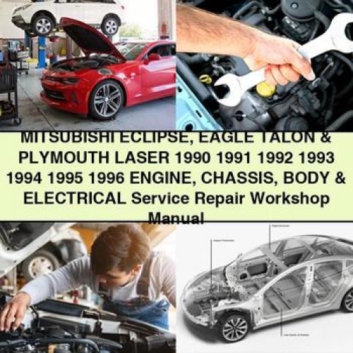 1990-1996 Mitsubishi Eclipse Eagle Talon Plymouth Laser - Engine Chassis Body Electrical Service Repair Workshop Manual PDF