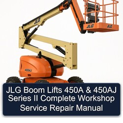 JLG Boom Lifts 450A 450AJ Series II Service Repair Workshop Manual PDF