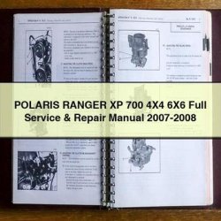 2007-2008 Polaris Ranger XP 700 4x4 6x6 Service Repair Workshop Manual PDF
