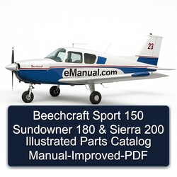 Beechcraft Sport 150 Sundowner 180 Sierra 200 Illustrated -improved Parts Catalog PDF