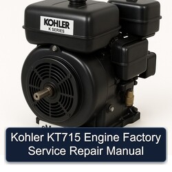 Kohler K Series KT715 Engine Service Repair Workshop Manual PDF
