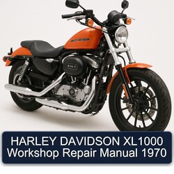 1970 Harley Davidson Model 125 XL1000 Service Repair Workshop Manual PDF