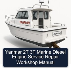 Yanmar 2T 3T Marine Diesel Engine Service Repair Workshop Manual PDF
