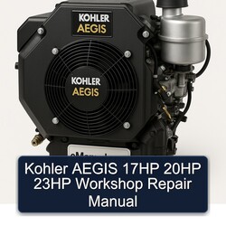Kohler Aegis Series 17HP 20HP 23HP Service Repair Workshop Manual PDF