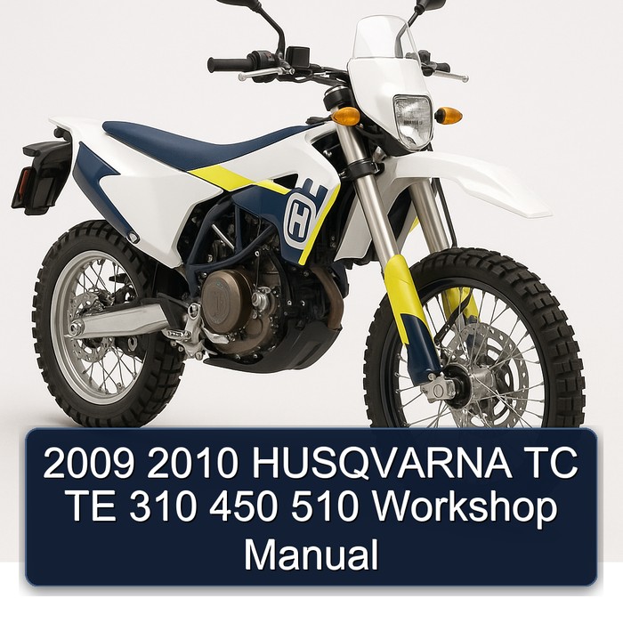 Husqvarna TC Models TE 310 450 510 Service Repair Workshop Manual PDF