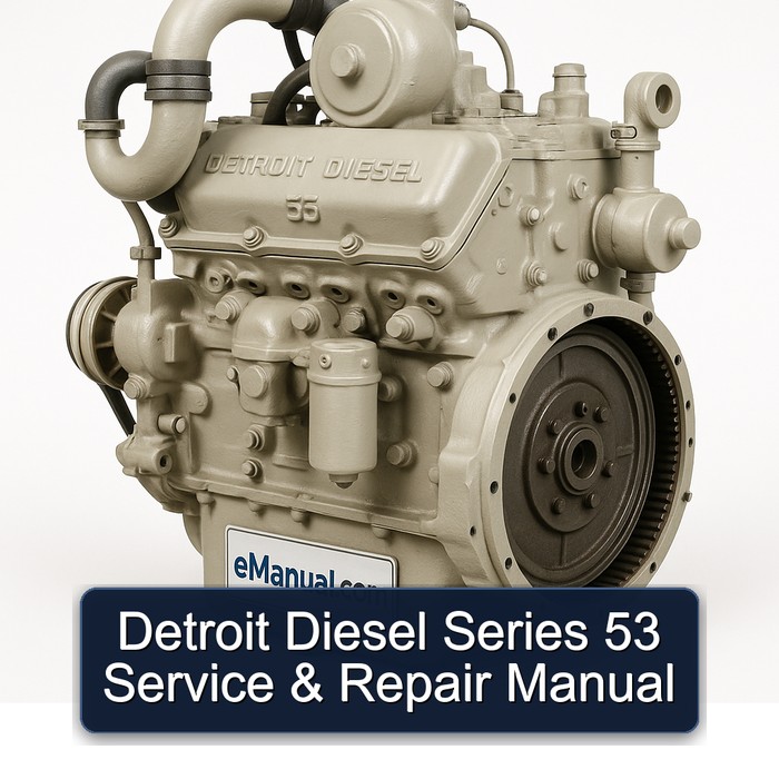 Detroit Diesel 53 Series Service Repair Workshop Manual PDF