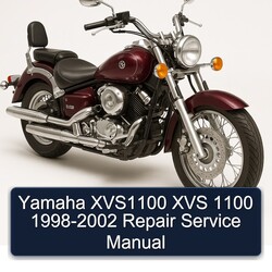 1998-2002 Yamaha XVS Models XVS1100 1100 Service Repair Workshop Manual PDF