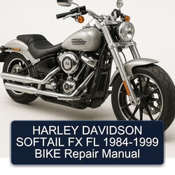 1984-1999 Harley Davidson Softail FX FL - Bike Service Repair Workshop Manual PDF