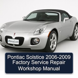 2006-2009 Pontiac Solstice Service Repair Workshop Manual PDF