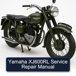 Triumph TRW Yamaha XJ600RL Service Repair Workshop Manual PDF