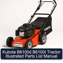 Kubota B6100D B6100T Tractor Illustrated Parts Catalog PDF