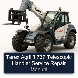 Terex Agrilift 737 Telescopic Handler Service Repair Workshop Manual PDF