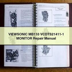 Viewsonic MB110 Vcdts21411-1 Monitor Service Repair Workshop Manual PDF