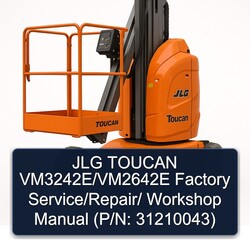 JLG Toucan Vm3242e/vm2642e / (p/n: 31210043) Service Repair Workshop Manual PDF