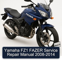 2008-2014 Yamaha Fazer FZ1 Service Repair Workshop Manual PDF