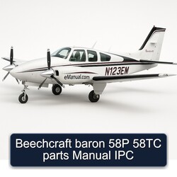 Beechcraft Baron 58P 58TC Parts IPC Catalog PDF