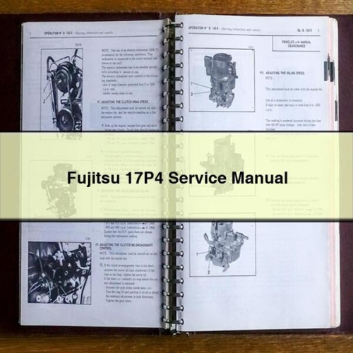 Air Conditioners Fujitsu 17p4 Service Repair Workshop Manual PDF