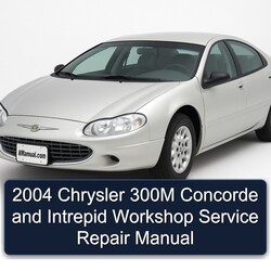 2004 Chrysler Concorde 300M Intrepid Service Repair Workshop Manual PDF