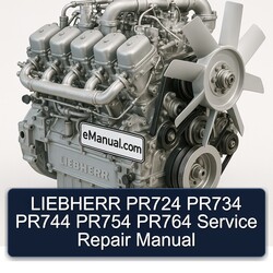 Liebherr Series Manuals PR724 PR734 PR744 PR754 PR764 Service Repair Workshop Manual PDF