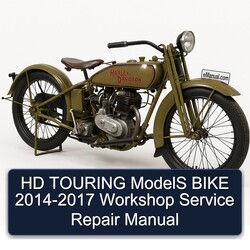 2014-2017 Harley Davidson Touring HD Models Bike Service Repair Workshop Manual PDF
