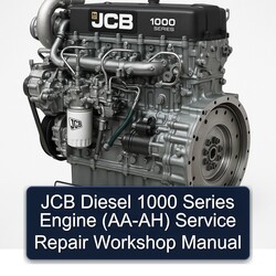 JCB Diesel 1000 Series Engine (AA-AH) Service Repair Workshop Manual PDF