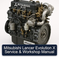 Mitsubishi Lancer Evolution X Service Repair Workshop Manual PDF