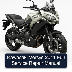 2011 Kawasaki Versys Service Repair Workshop Manual PDF