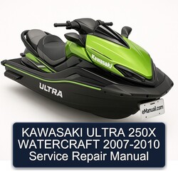 2007-2010 Kawasaki Ultra 250X Watercraft Service Repair Workshop Manual PDF