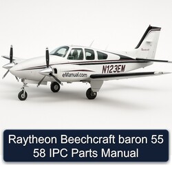Raytheon Beechcraft Baron 55 58 IPC Parts Catalog PDF