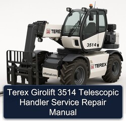 Terex Girolift 3514 Telescopic Handler Service Repair Workshop Manual PDF