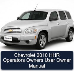 2010 Chevrolet HHR Operators Owners User Owner Owner's Manual PDF