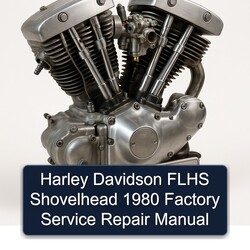 1980 Harley Davidson Flhs Shovelhead Service Repair Workshop Manual PDF