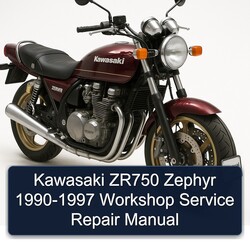 1990-1997 Kawasaki Zephyr ZR750 Service Repair Workshop Manual PDF