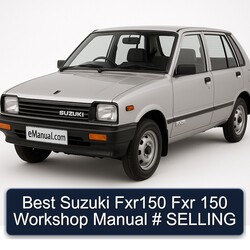 Suzuki FXR Models Best FXR150 150 Service Repair Workshop Manual PDF