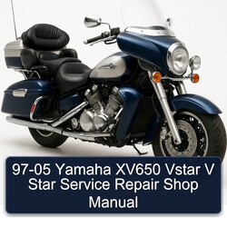 1997-2005 Yamaha Royal Star Venture XV650 Vstar V Shop Service Repair Workshop Manual PDF