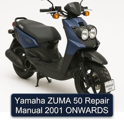 2001 Yamaha Zuma 50 Onwards Service Repair Workshop Manual PDF