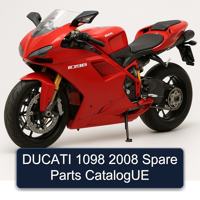 2008 Ducati 1098 Spare Parts Catalog PDF